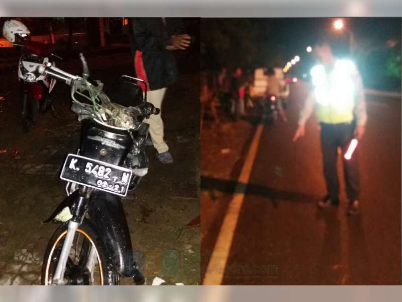 Pengendara Supra Jadi Korban Tabrak Lari di Padangan