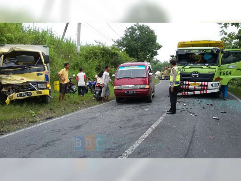 Truk Boks Hantam Tronton di Margomulyo, Pengemudi Truk Boks Patah Kaki