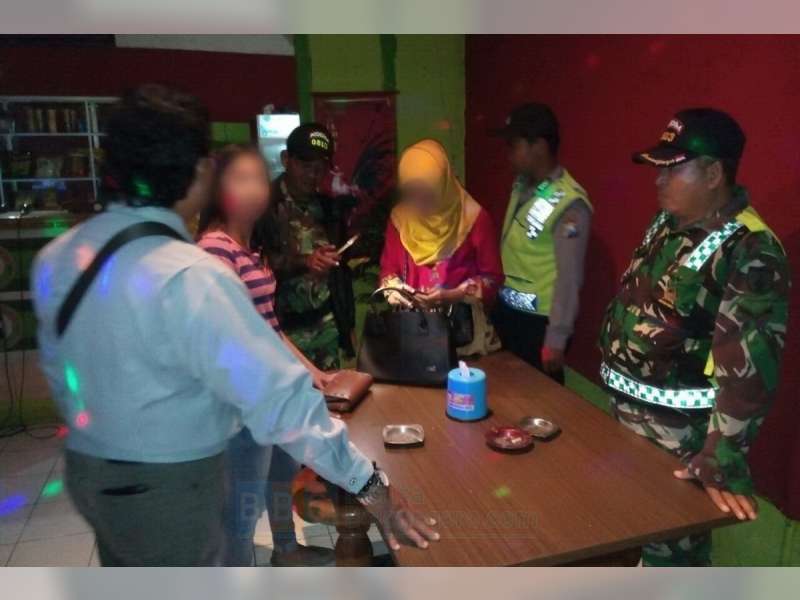 Polsek Sumberrejo Lakukan Operasi Cipta Kondisi di Cafe-Cafe