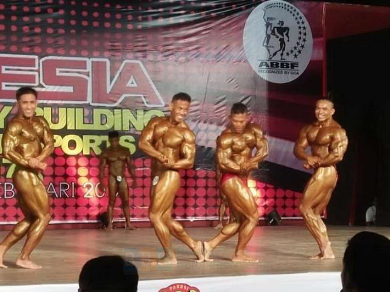 Atlet PABBSI Bojonegoro Raih 1 Medali Perak, pada Kejurnas Binaraga 2017 di Semarang
