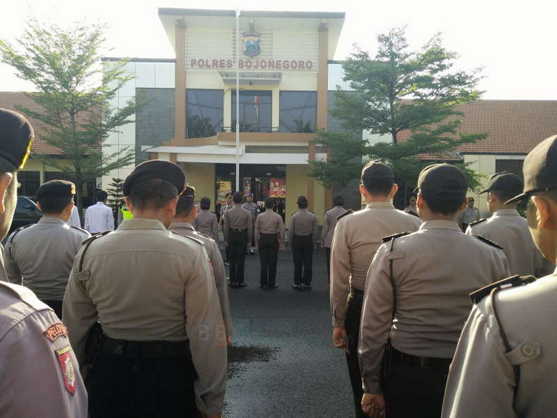 Kapolres Bojonegoro Apresiasi Kinerja Anggota Selama Sepekan