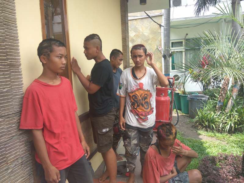 Hari ini Satpol PP Bojonegoro Amankan 5 Anak Punk Asal Tuban