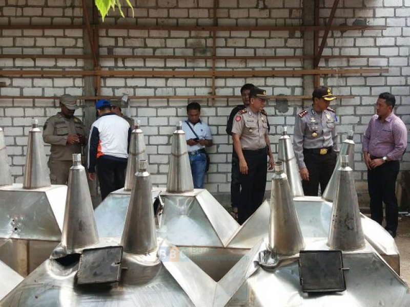 Polsek Semanding Kembali Amankan Ribuan Liter Arak dan Baceman