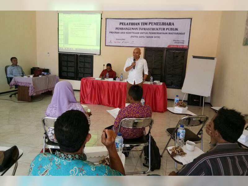 EMCL Bentuk Tim Pemelihara Infrastruktur Desa