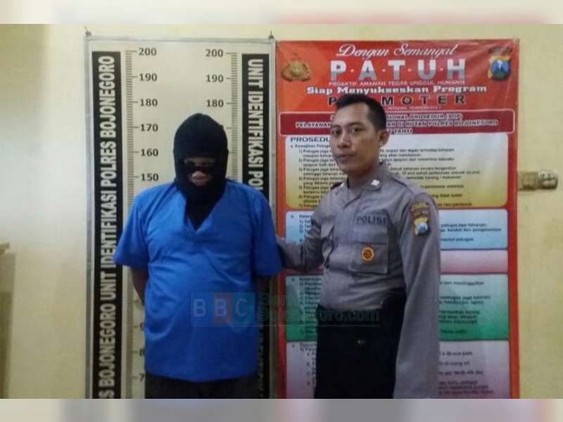 Sempat Buron, Warga Tuban Pelaku Penjambretan HP, Ditangkap Polisi