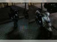 Yamaha Vixion dan Yamaha Mio Terlibat Kecelakaan di Balen