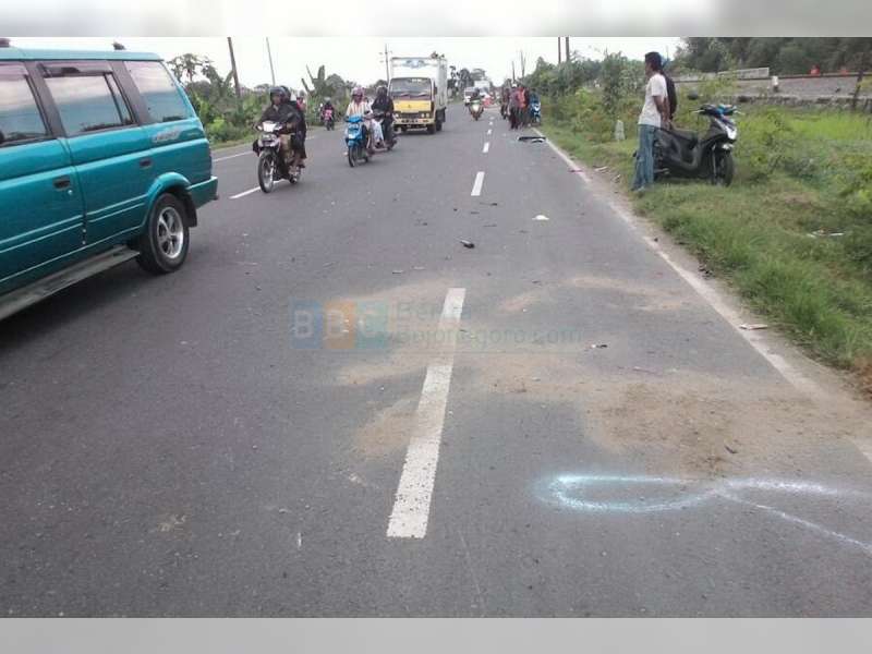 Truk Tabrak Motor di Kalitidu, Pengendara Motor Tewas di Tempat