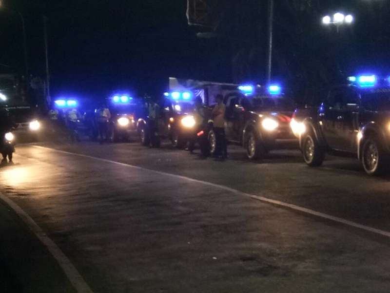 Siaga Jelang Peringatan May Day dan Libur Panjang, Polres Bojonegoro Adakan Patroli Skala Besar