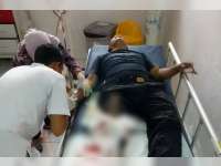 Pemotor di Padangan Terlindas Truk, Karena Terjatuh Saat Hendak Mendahului
