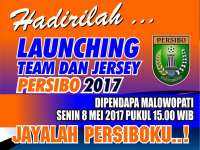 Launching Tim dan Jersey Persibo
