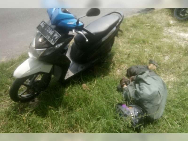 Jenazah Pemotor yang Ditemukan Meninggal di Gondang Belum Dijemput Keluarga