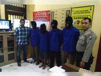 Kedapatan Bermain Judi Dadu, Empat Orang Warga Kedungadem Diciduk Polisi