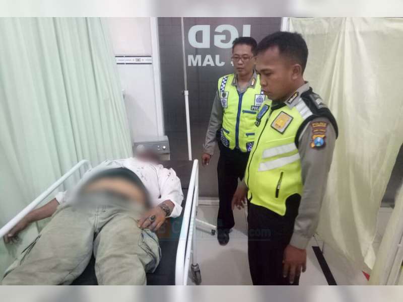 Diduga Karena Pengaruh Miras, Pemotor di Ngasem Jatuh Sendiri dan Meninggal Dunia