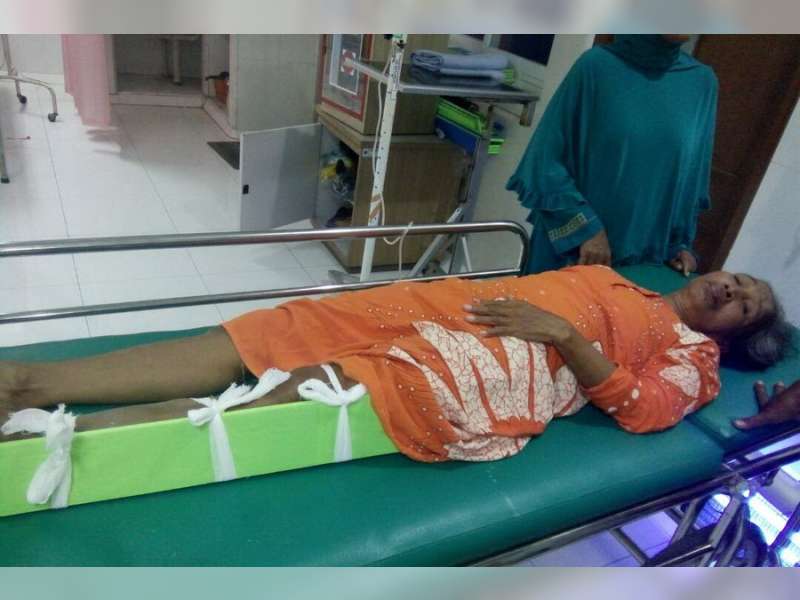 Motor Honda Vario Tabrak Pejalan Kaki di Sumberrejo, Pejalan Kaki Terluka