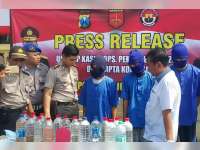 Polisi Amankan Tiga Pencuri Spesialis Sepada Pancal, Yang Lakukan Pencurian di 34 TKP Berbeda