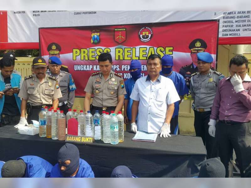 Polres Bojonegoro Amankan Dua Orang Warga Kanor Pelaku Penipuan dan Penggelapan