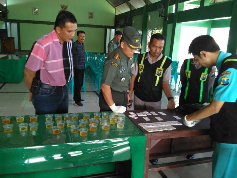 Bersama Polres, Kodim 0813 Bojonegoro Gelar Sosialisasi Perangi Narkoba