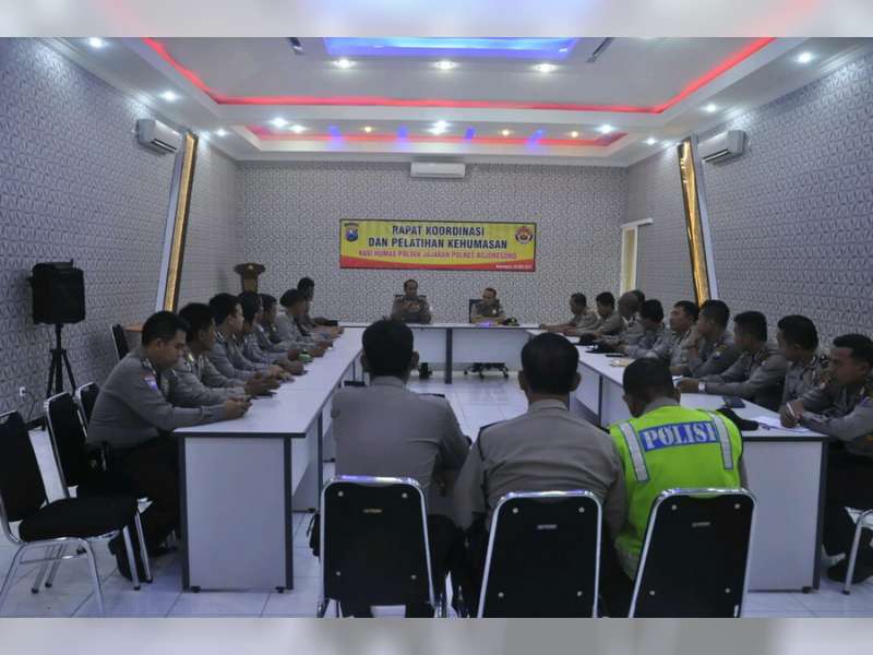Humas Polres Bojonegoro Latih Tim Cyber Troops, Awasi Media Sosial dan Berita Hoax