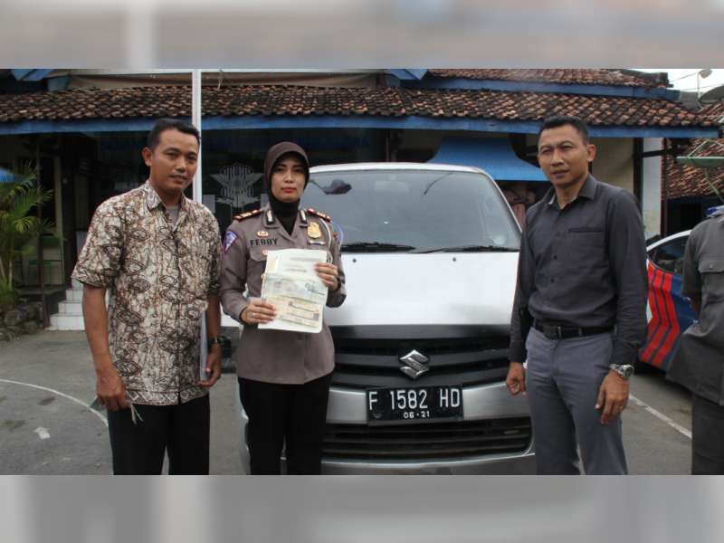 Razia di Jalan Kenanga, Satlantas Polres Blora Ungkap STNK Palsu