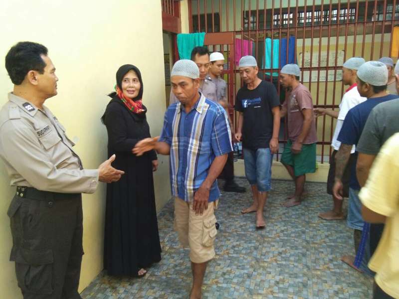Polres Bojonegoro Gelar Halal Bihalal dengan Para Penghuni Rutan