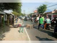 Kecelakaan Vixion Kontra Mobil Box di Sumberrejo, Pembonceng Motor Meninggal Dunia