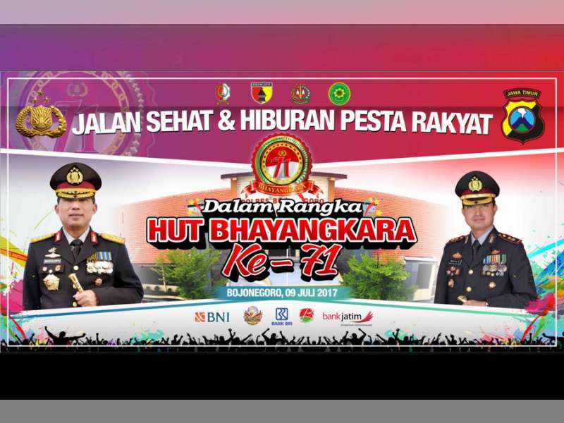 Besok, Polres Bojonegoro Gelar Jalan Sehat, Gratis!!!