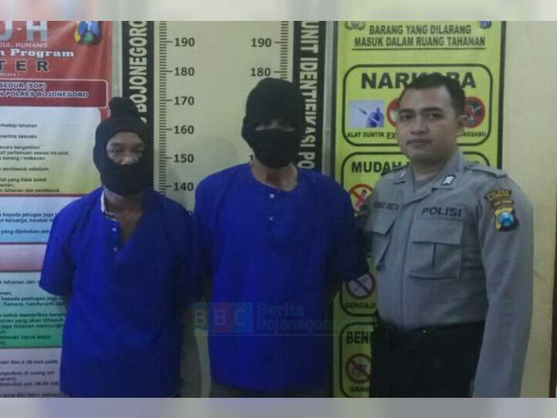 Polres Bojonegoro Limpahkan Lagi 2 Orang Tahanan Kasus Perjudian ke JPU Kejaksaan Negeri