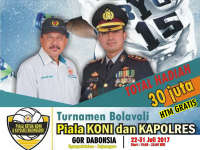 Besok, Akan Digelar Turnamen Bola Voli Piala KONI dan Kapolres Bojonegoro