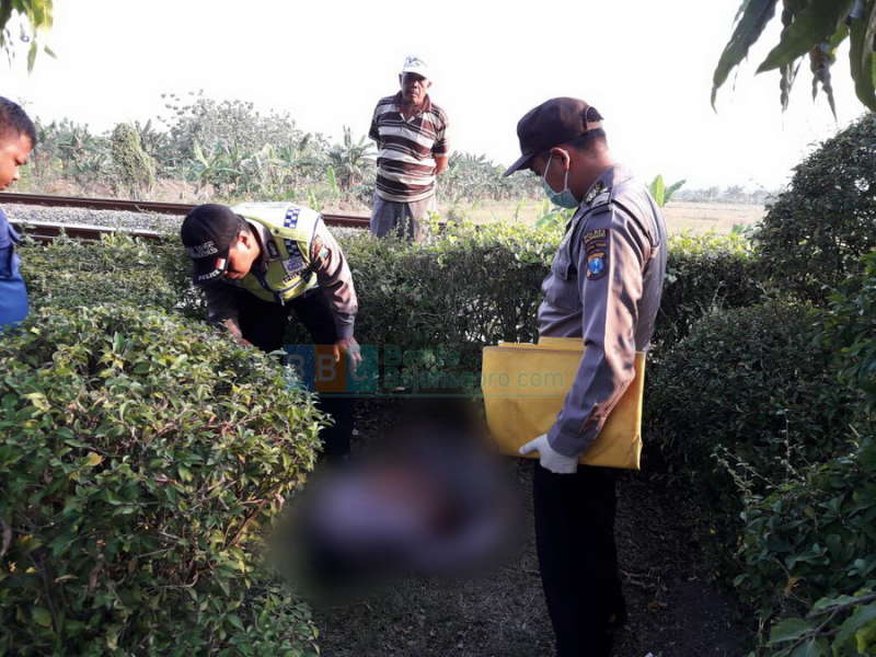 Seorang Warga Kapas, Meninggal Dunia Ditabrak Kereta Api