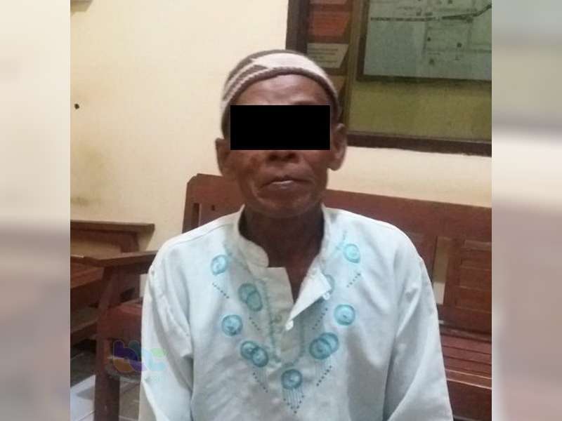 Polsek Kapas Tangkap Seorang Kakek Tersangka Pelaku Persetubuhan Anak di Bawah Umur