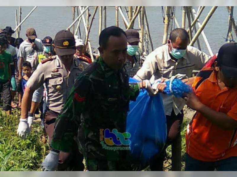 Mayat Mrs X Ditemukan di Tepi Bengawan Solo Plumpang Tuban