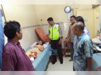 Hendak Nyeberang, Seorang Nenek di Sugihwaras Ditubruk Motor