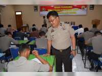 Anggota Polres Blora Jalani Tes Psikologi Pengguna Senjata Api