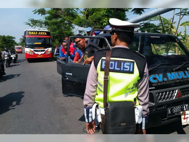 Sat Lantas Polres Bojonegoro dan Dishub Adakan Razia Gabungan