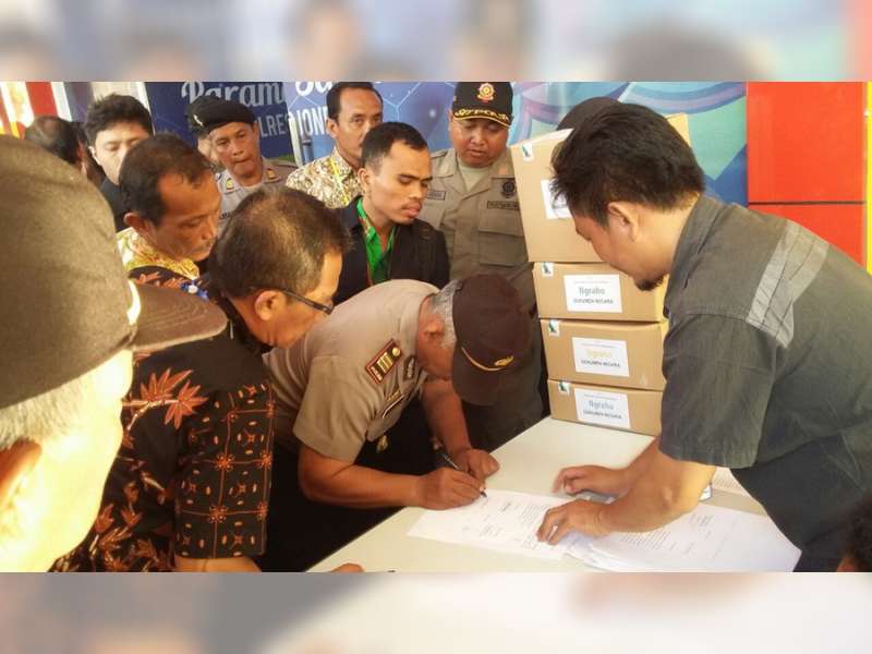 Naskah Soal  Tes Perangkat Desa Mulai Didistribusikan