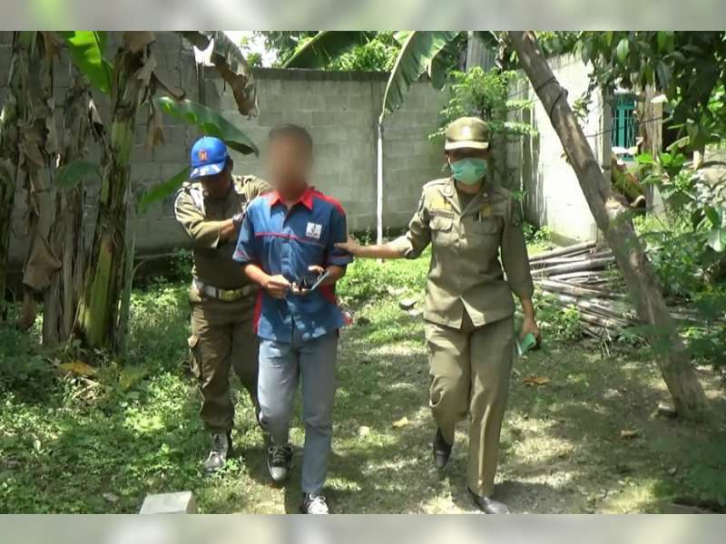 Razia, Satpol PP Blora Terlibat Kejar-Kejaran dengan Pelajar