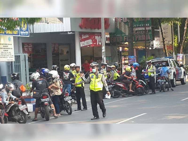 Satlantas Polres Bojonegoro Tilang 177 Pelanggar