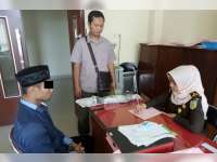 Polsek Bubulan Limpahkan Tersangka Curat ke JPU Kejaksaan Negeri Bojonegoro