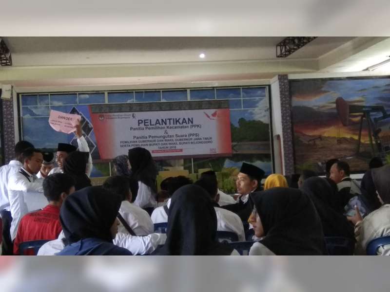 KPU Bojonegoro Lantik PPK dan PPS