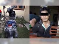 Warga Kasiman Pelaku Curanmor Diamankan Anggota Polsek Sugihwaras