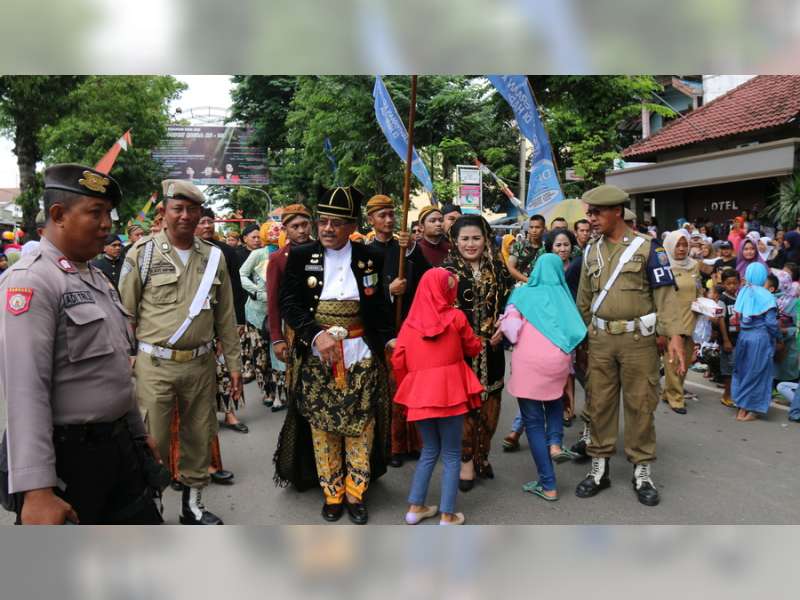 Ratusan Anggota Keamanan di Terjunkan Untuk Pengamanan Kirab Budaya