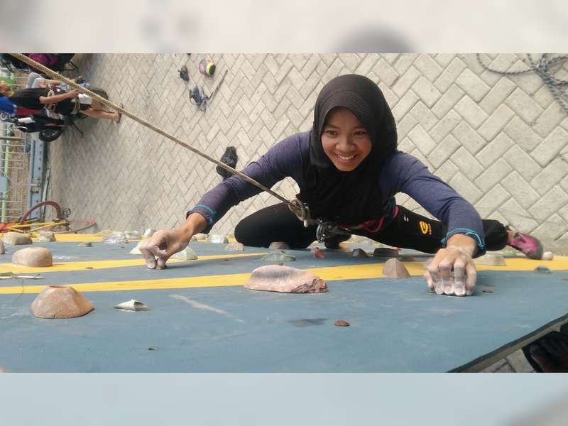 Satu Pemanjat Tebing Blora Masuk Partner Latihan Timnas Panjat Tebing Asian Games