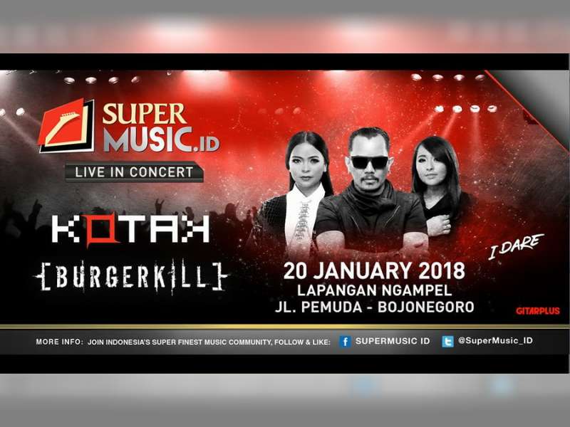 Tidak Ada Acara Meet & Greet Band Kotak Saat Manggung di Bojonegoro