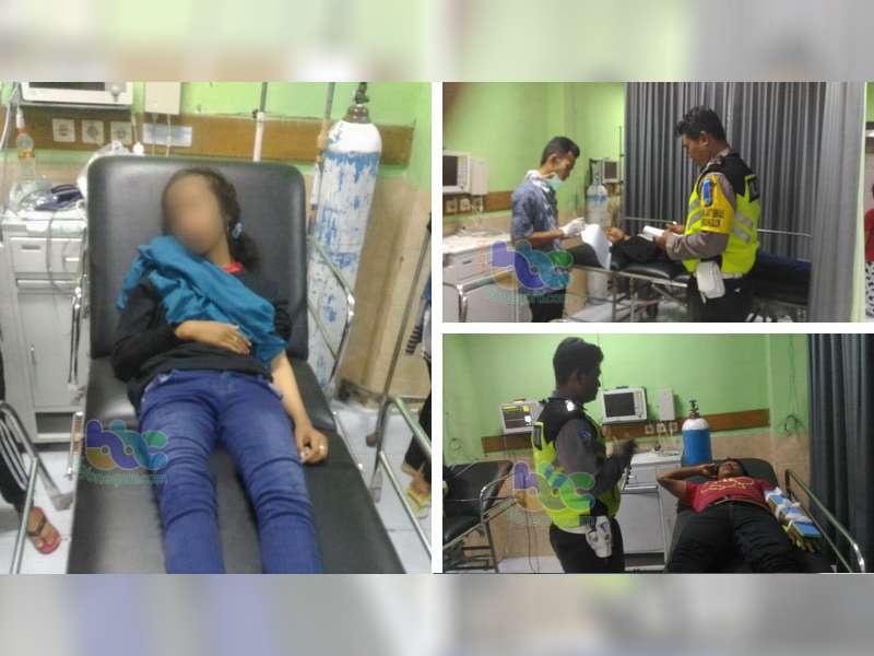 Kecelakaan Motor di Baureno, Tiga Orang Masuk Rumah Sakit