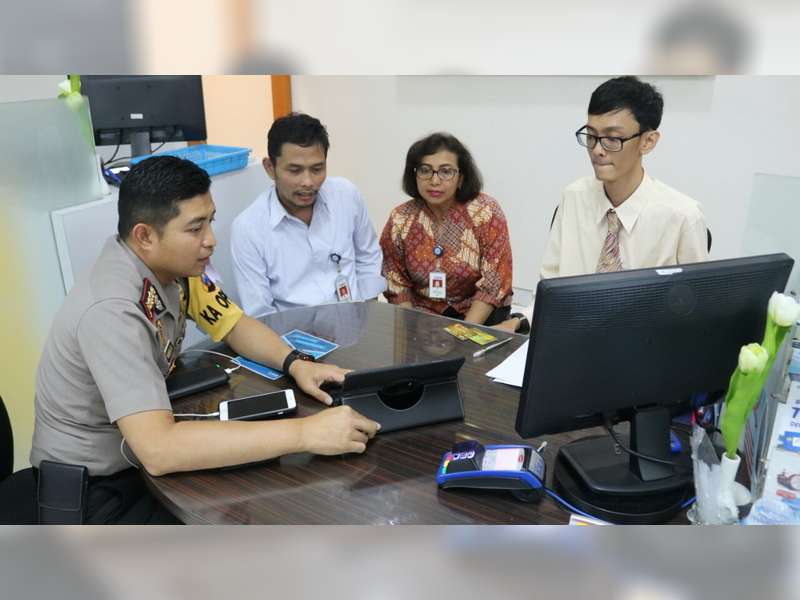 Kapolres Sosialisasikan Aplikasi CAS pada Pimpinan Bank BCA Cabang Bojonegoro