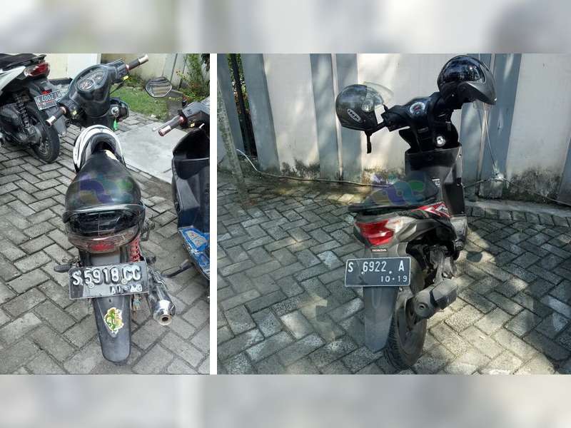Suzuki Smash Senggol Honda Beat di Balen, Seorang Pembonceng Luka-Luka