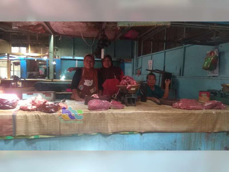 Harga Daging, Ayam, Ikan dan Telur di Pasar Bojonegoro Alami Kenaikan Bervariasi
