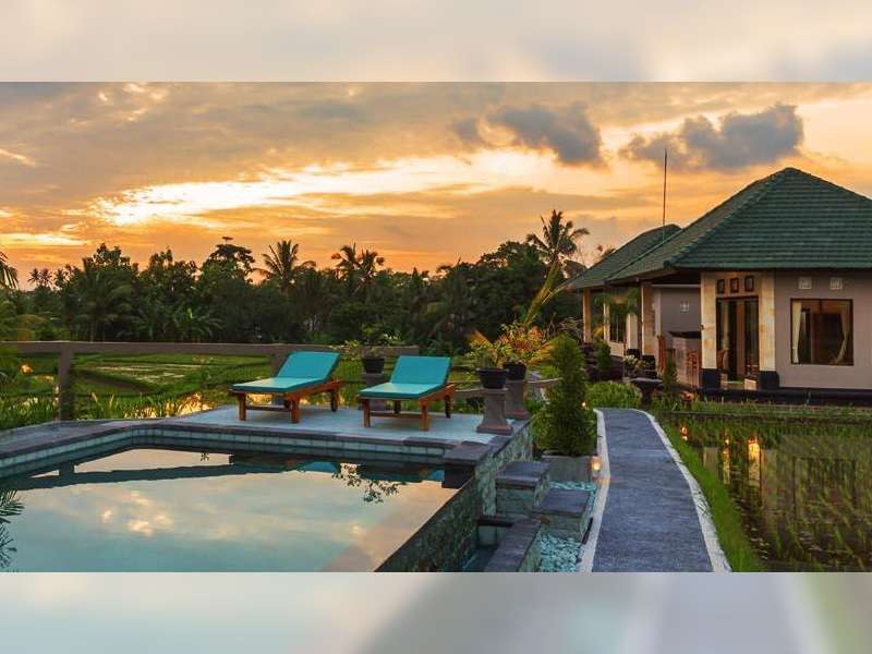 Villa di Bali, Sempurnanya Bermalam di Tengah Sawah!