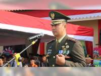 Dandim 0721 Blora Pimpin Upacara Peringatan Hari Bhayangkara ke 72