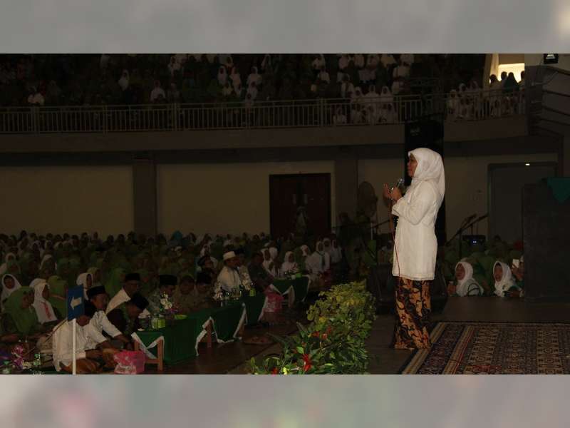 Gubernur Jatim Terpilih Hadiri Harlah Muslimat NU di Bojonegoro